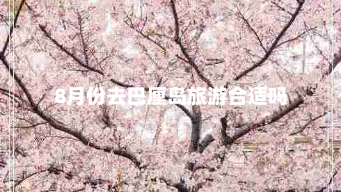 8月份去巴厘島旅游合適嗎