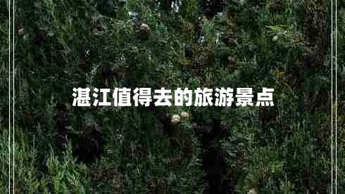 湛江值得去的旅游景點(diǎn) 湛江值得去的旅游景點(diǎn)