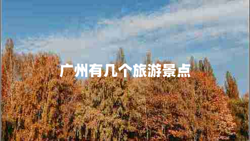 廣州有幾個(gè)旅游景點(diǎn)