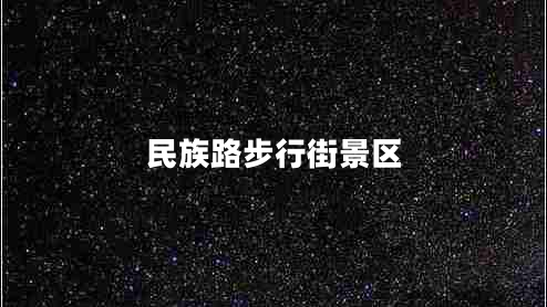 民族路步行街景區