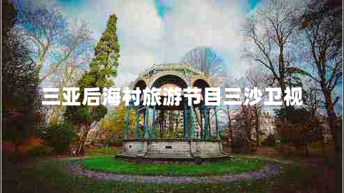 三亞后海村旅游節目三沙衛視