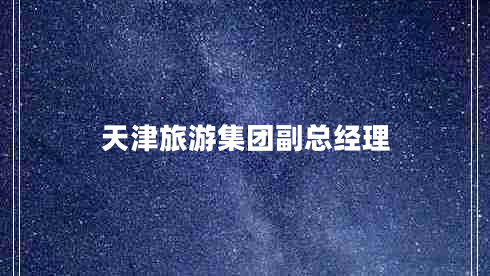 天津旅游集團副總經(jīng)理