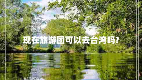 現在旅游團可以去臺灣嗎?