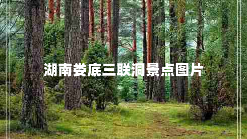 湖南婁底三聯(lián)洞景點(diǎn)圖片