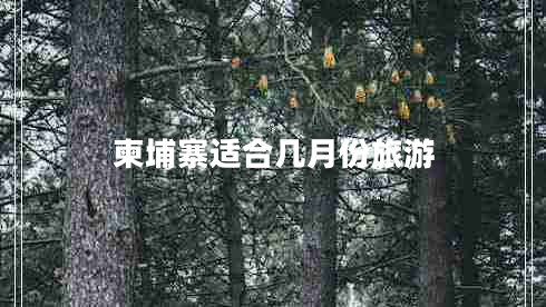 柬埔寨適合幾月份旅游