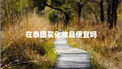 在泰國買(mǎi)化妝品便宜嗎