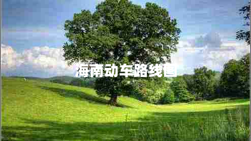 海南動(dòng)車(chē)路線(xiàn)圖