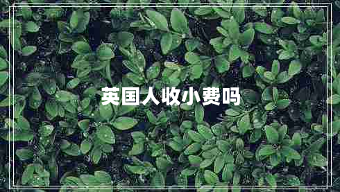 英國人收小費嗎