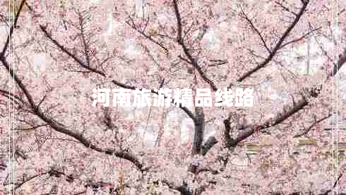 河南旅游精品線(xiàn)路