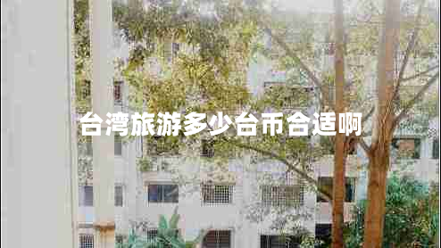 臺灣旅游多少臺幣合適啊