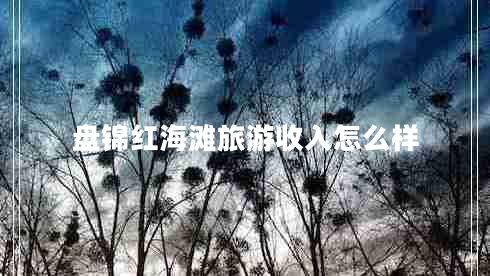 盤(pán)錦紅海灘旅游收入怎么樣