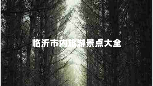 臨沂市內旅游景點(diǎn)大全 臨沂市內旅游景點(diǎn)大全