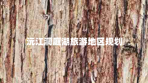 沅江洞庭湖旅游地區規劃