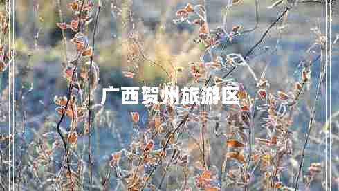 廣西賀州旅游區