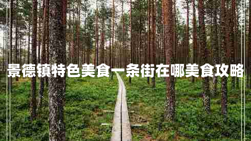 景德鎮特色美食一條街在哪美食攻略