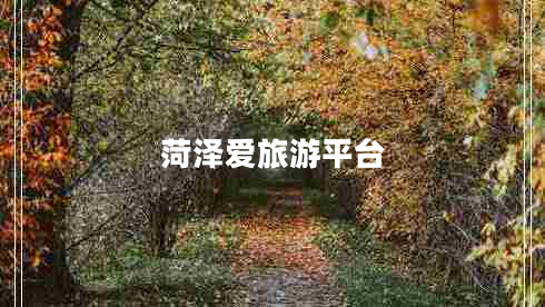 菏澤愛(ài)旅游平臺