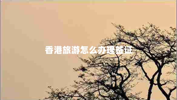香港旅游怎么辦理簽證
