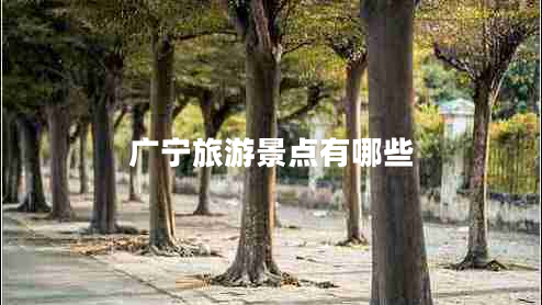 廣寧旅游景點(diǎn)有哪些