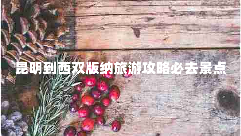 昆明到西雙版納旅游攻略必去景點(diǎn)