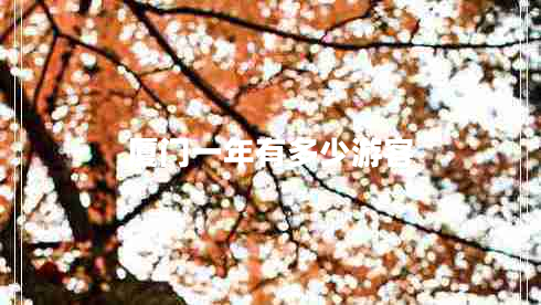 廈門(mén)一年有多少游客