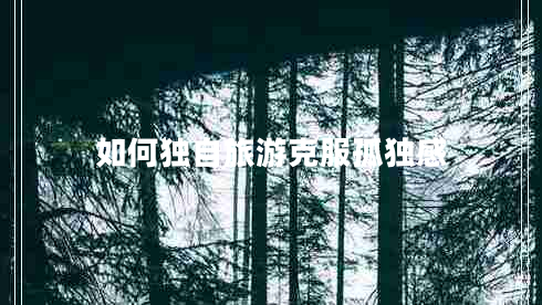 如何獨自旅游克服孤獨感