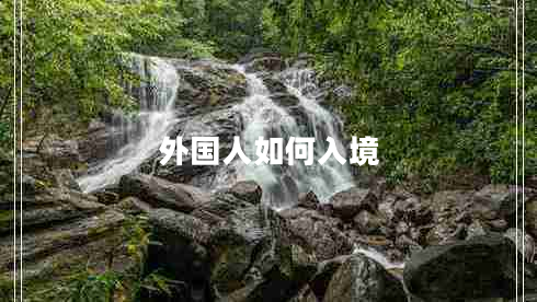 外國人如何入境