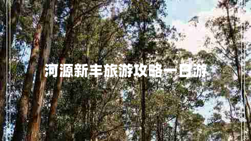 河源新豐旅游攻略一日游 河源新豐旅游攻略一日游