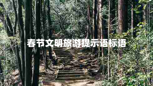 春節文明旅游提示語(yǔ)標語(yǔ)