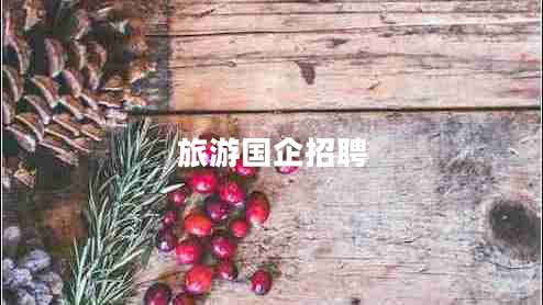 旅游國企招聘