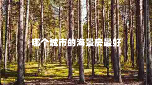 哪個(gè)城市的海景房最好