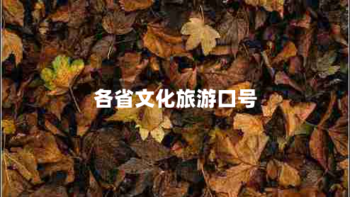 各省文化旅游口號