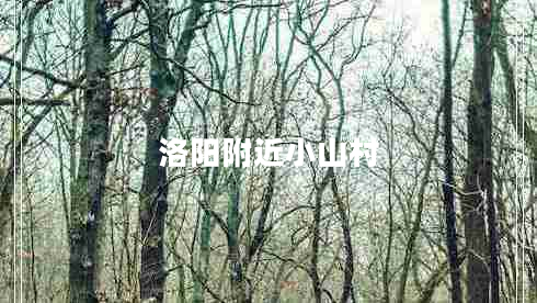 洛陽(yáng)附近小山村 洛陽(yáng)附近小山村