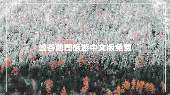 曼谷地圖旅游中文版免費