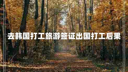 去韓國打工旅游簽證出國打工后果