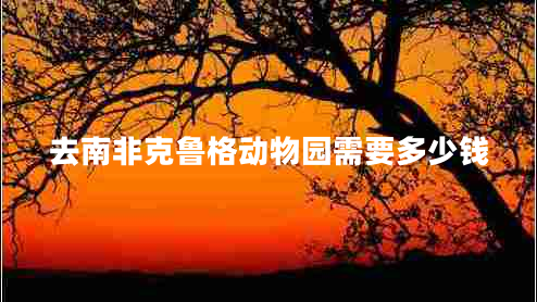 去南非克魯格動(dòng)物園需要多少錢(qián)