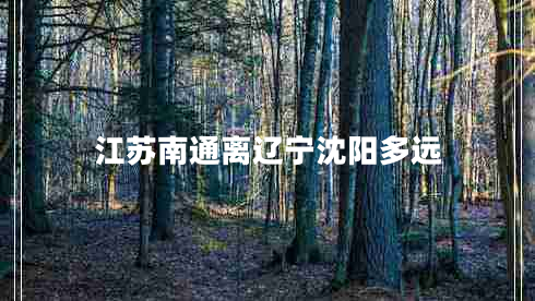 江蘇南通離遼寧沈陽(yáng)多遠