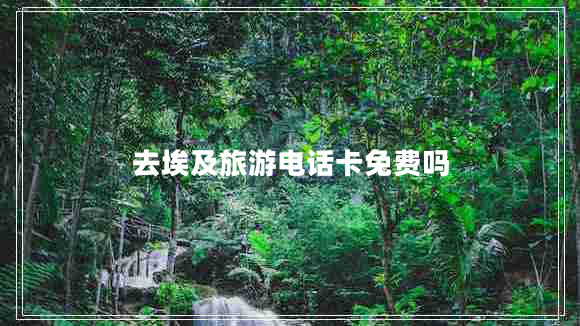 去埃及旅游電話(huà)卡免費嗎