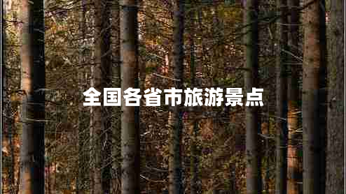 全國各省市旅游景點(diǎn)