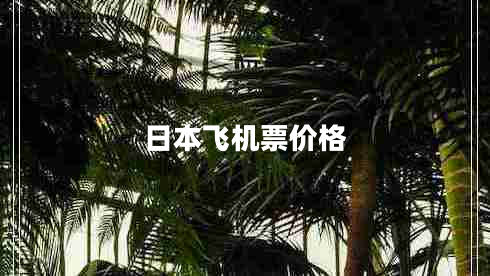 日本飛機票價(jià)格