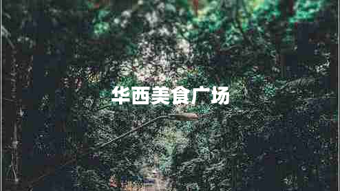 華西美食廣場(chǎng)