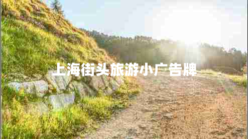 上海街頭旅游小廣告牌