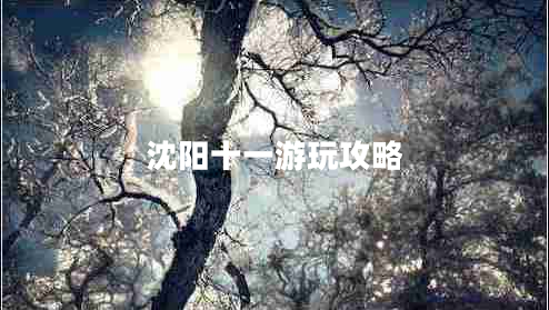 沈陽(yáng)十一游玩攻略