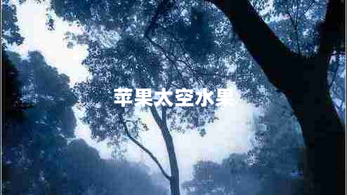 蘋(píng)果太空水果