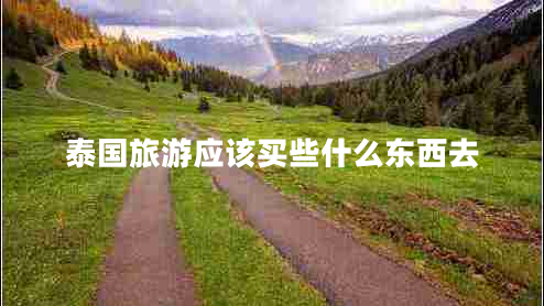 泰國旅游應該買(mǎi)些什么東西去