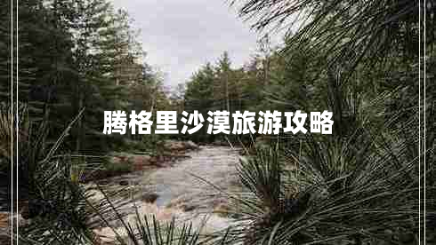 騰格里沙漠旅游攻略