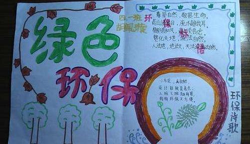 手抄報關(guān)于環(huán)境的詩(shī)句