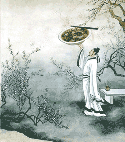 李白關(guān)于窗外的詩(shī)句