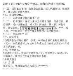 貸款調查報告范文(調查報告范文貸款)