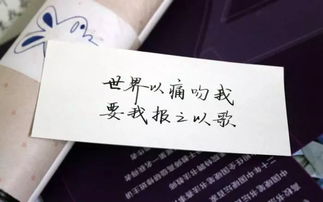 世界以痛吻我要我報之以歌作文開(kāi)頭