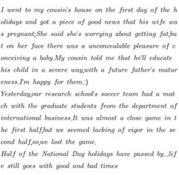 初中畢業(yè)我最難忘的事英語(yǔ)開(kāi)頭作文